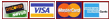 We accept Visa, MasterCard, Discover, & American Express